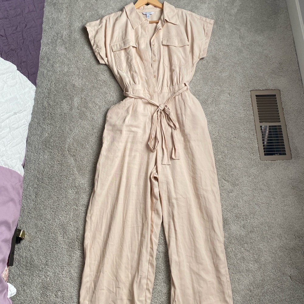 Women's Cream Jumpsuit Nine West